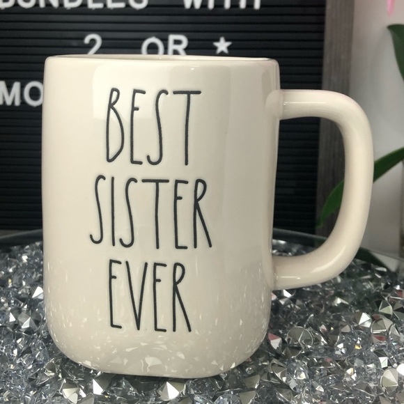 NEW Rae Dunn BEST SISTER EVER mug - Picture 1 of 8